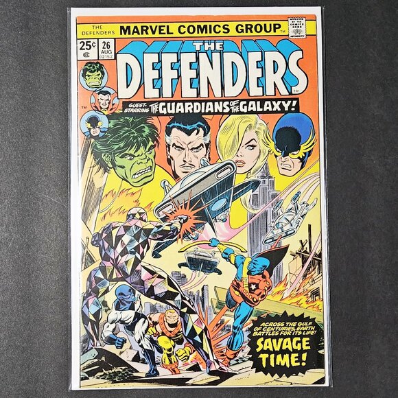 The Defenders #26 Vol. 1 🔑 issue (1975) - Picture 1 of 8